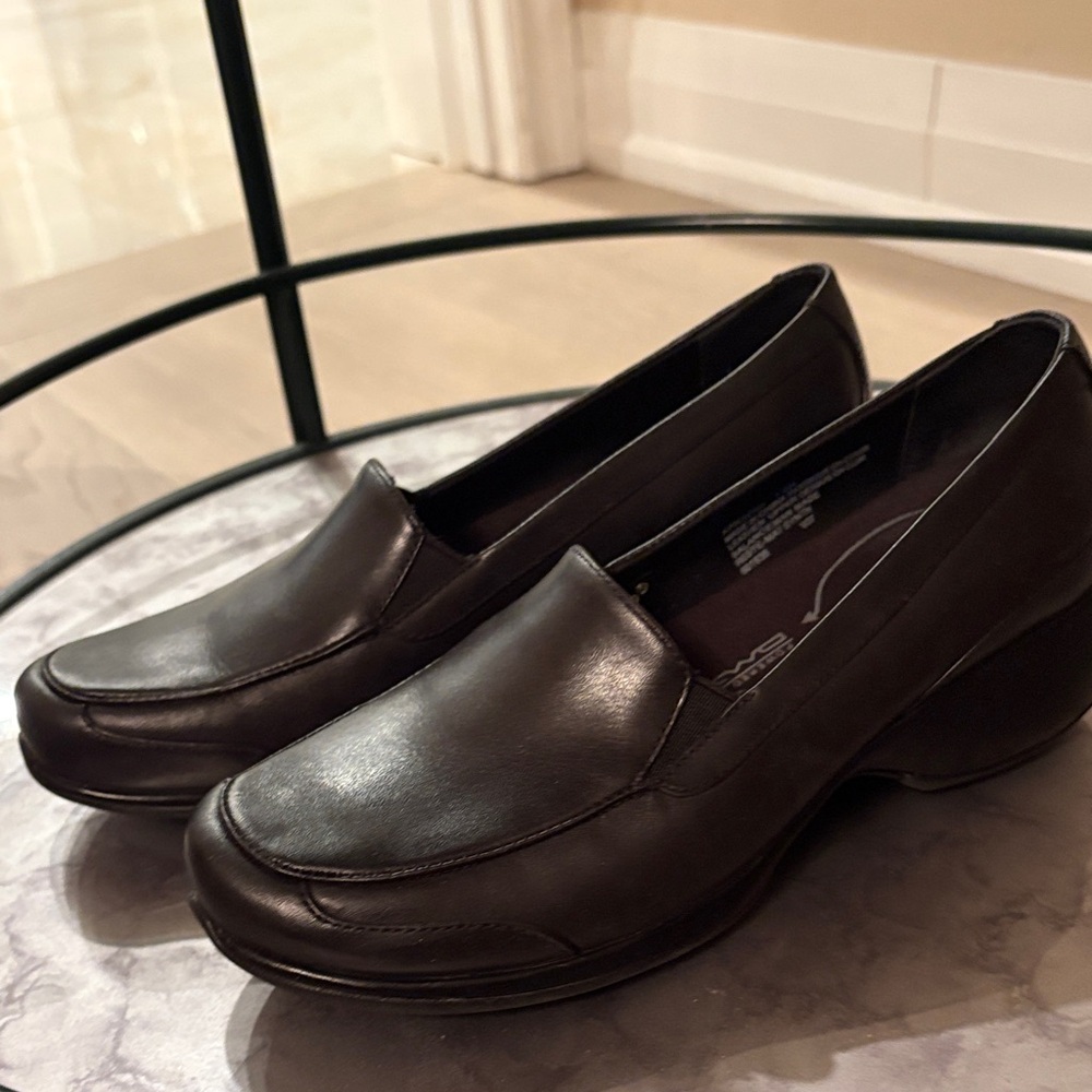 Brand New- Black Leather Loafers